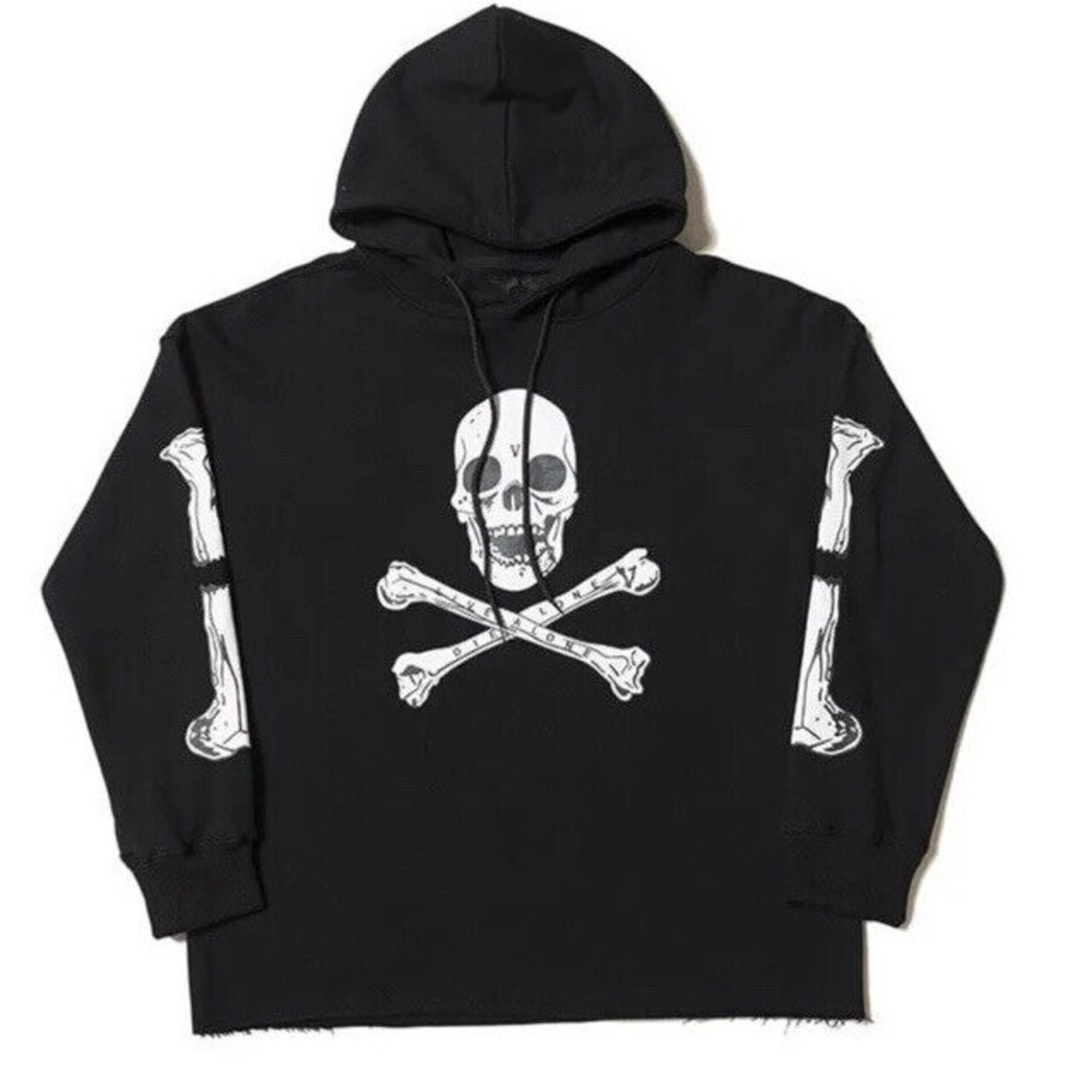 A$AP Rocky’s Vlone Live Alone Die Alone Black Hoodie